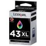 Cartus LEXMARK 43XL, Original, Color, Inkjet Cartus LEXMARK 43XL, Original, Color, Inkjet